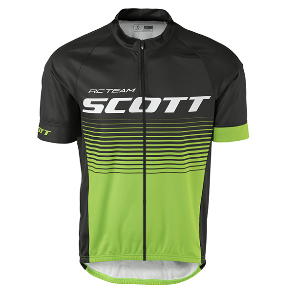 2017 Scott Rc Schwarz Grün Radtrikot Kurzarm 955FNDI