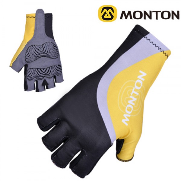 2011 MONTON Radhandschuhe-B-Gelb BSGB449