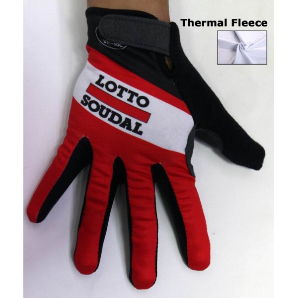 2015 LOTTO SOUDAL Radhandschuhe Lang MEAA742